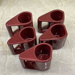 Mid Century Paradise Island "Stac-Ups" 2oz espresso mug set